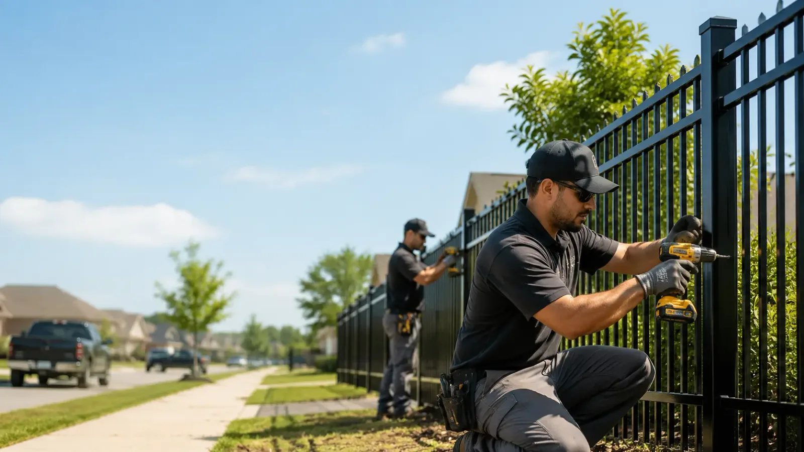 Metal Fence Installation in Plymouth, MI